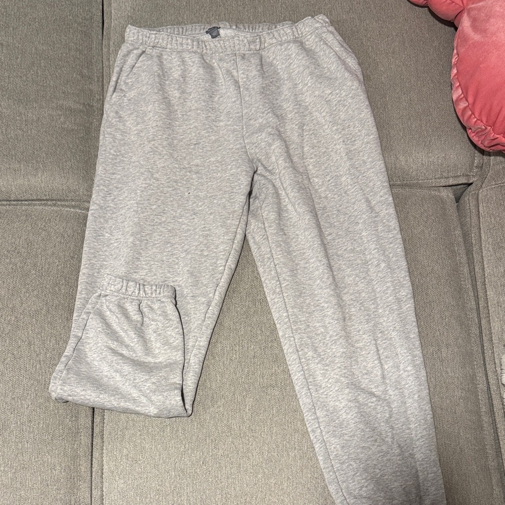 Aerie Gray Track Pants - Picture 1 of 1